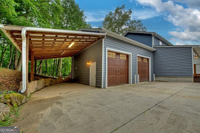 67 Mcnelley Dr, Morganton, GA 30560 - garage featuring concrete driveway