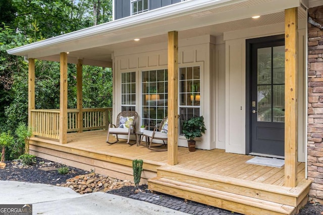 5560 Pilgrim Point Ext, Cumming, GA 30041 - view of deck