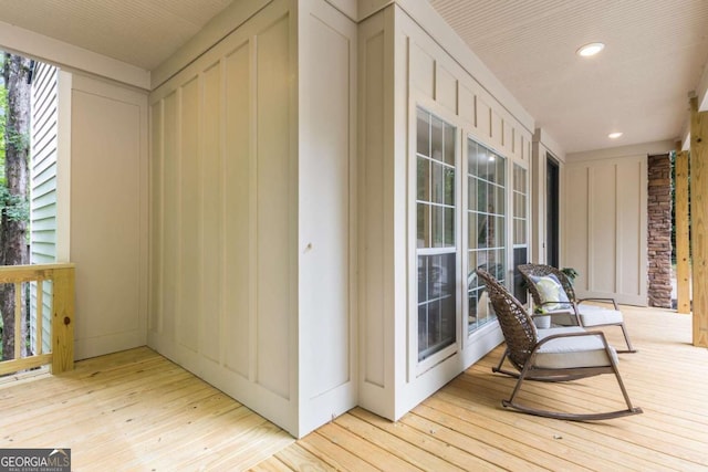 5560 Pilgrim Point Ext, Cumming, GA 30041 - view of wooden terrace