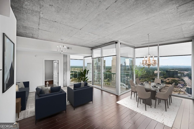 3324 Peachtree Rd NE Unit 2718, Atlanta, GA 30326 - lobby featuring floor to ceiling windows