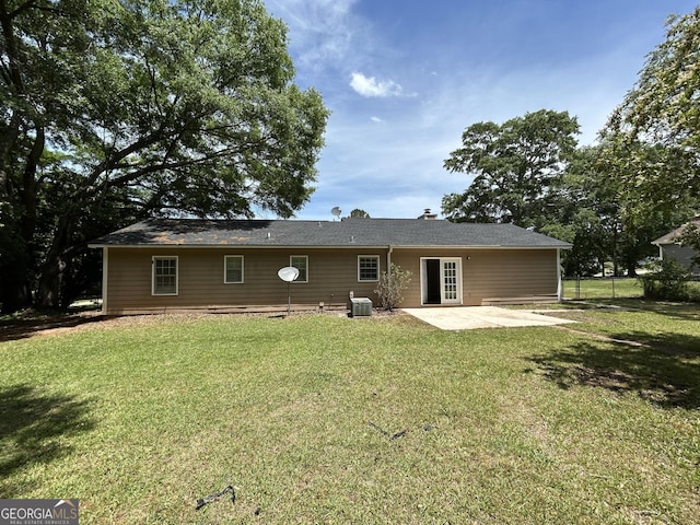 54 Mount Zion Church Rd, Lagrange, GA 30241 - back of house with a patio area and a yard