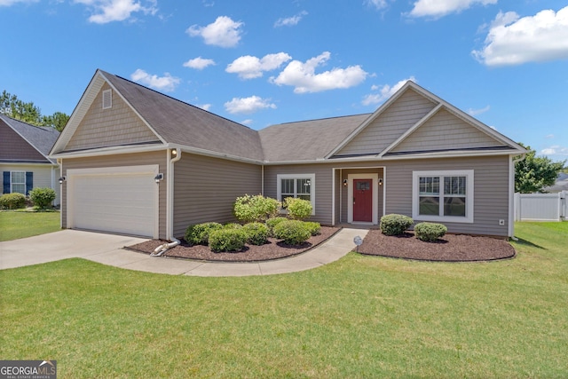 502 Creekside Dr, Lagrange, GA 30240 - view of front of property featuring a garage and driveway