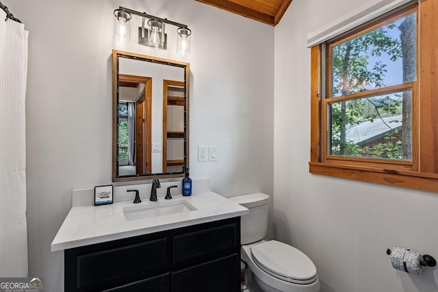 128 Overlake Ct, Morganton, GA 30560 - bathroom with toilet and vanity