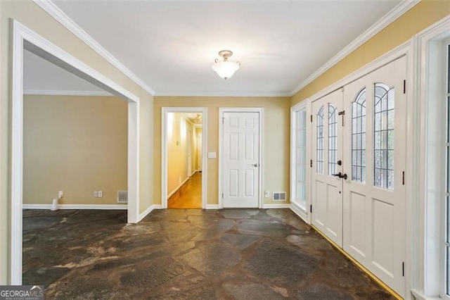 750 Crest Valley Dr NW, Sandy Springs, GA 30327 - foyer featuring ornamental molding