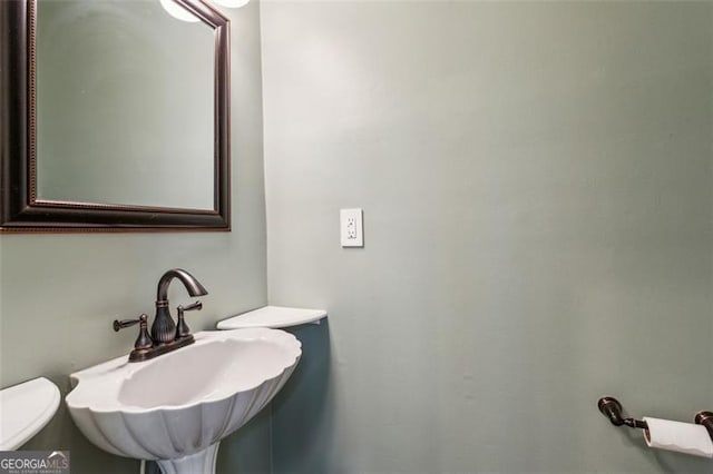 750 Crest Valley Dr NW, Sandy Springs, GA 30327 - bathroom with a sink and toilet