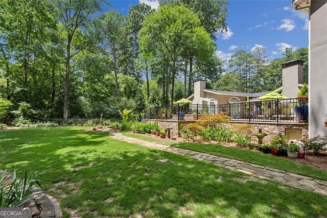 750 Crest Valley Dr NW, Sandy Springs, GA 30327 - view of yard
