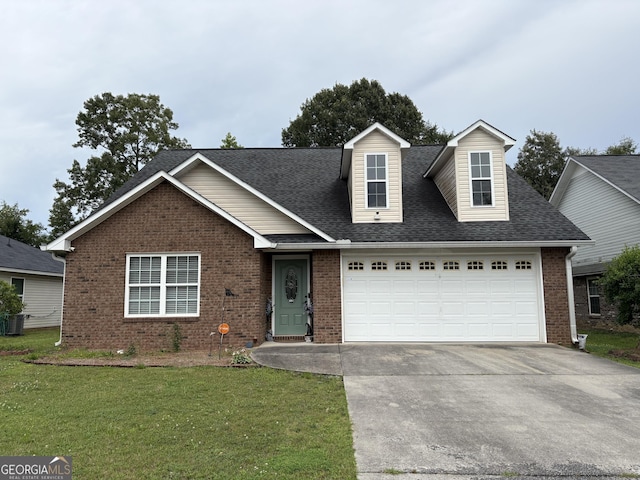 44 Hawk Spring Dr SW, Rome, GA 30165 - view of front facade featuring brick siding, an attached garage, and concrete driveway