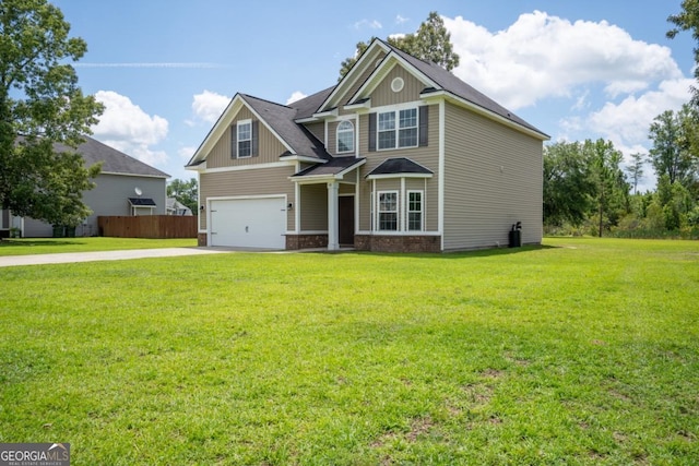 43 NE Yearling Ct, Ludowici, GA 31316 - craftsman-style home featuring driveway, a garage, and board and batten siding