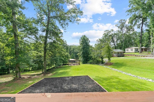103 Fawn Ct, Eatonton, GA 31024 - view of grassy yard featuring a gazebo