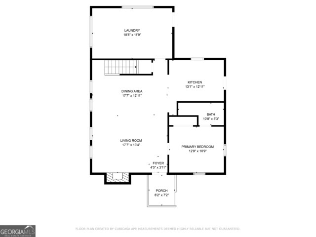 101 Pawnee St, Waleska, GA 30183 - view of property floor plan