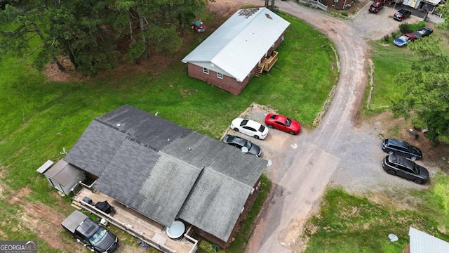 120 Foothill Dr, Dalton, GA 30720 - aerial view of property and surrounding area