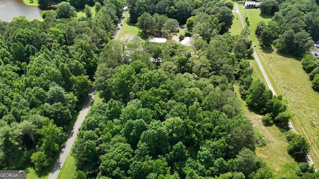 120 Foothill Dr, Dalton, GA 30720 - aerial view of property and surrounding area with a nearby body of water