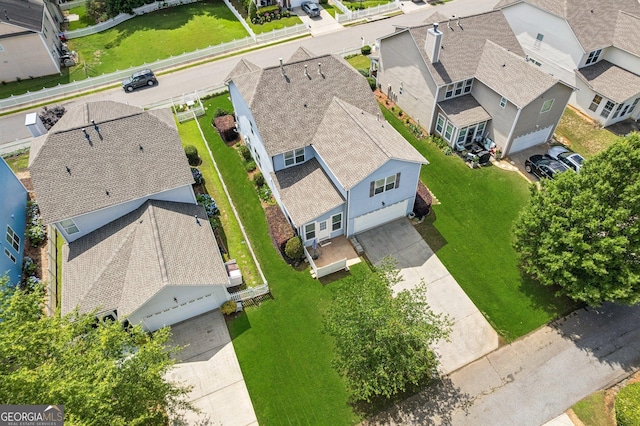 3725 Downing Dr, Cumming, GA 30040 - aerial perspective of suburban area