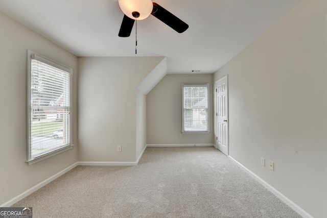 1868 Birch Briar Bnd, Lawrenceville, GA 30043 - additional living space with ceiling fan and carpet