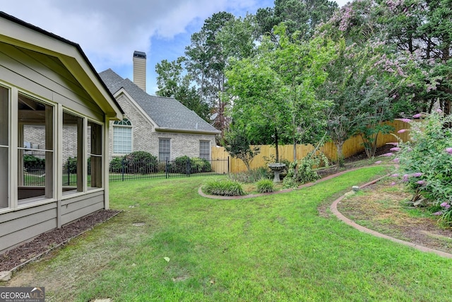 1868 Birch Briar Bnd, Lawrenceville, GA 30043 - view of fenced backyard