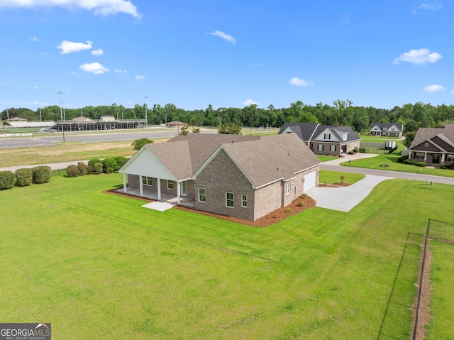 3 Honeysuckle Dr, Claxton, GA 30417 - view of subject property featuring a tree filled landscape