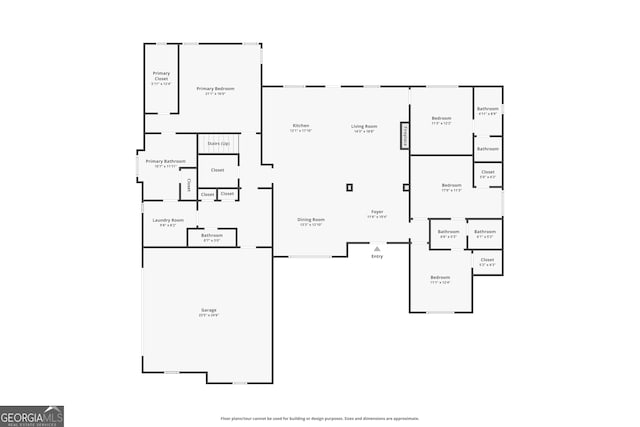 3 Honeysuckle Dr, Claxton, GA 30417 - view of home floor plan