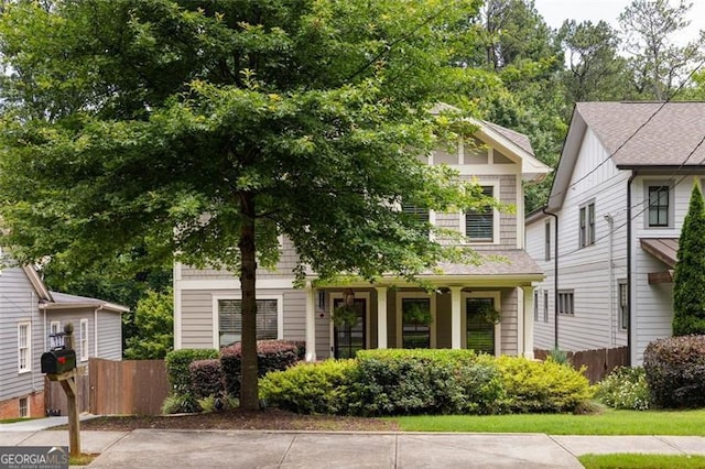 127 Oak Ln, Decatur, GA 30030 - view of property hidden behind natural elements
