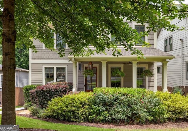 127 Oak Ln, Decatur, GA 30030 - view of front of home with covered porch