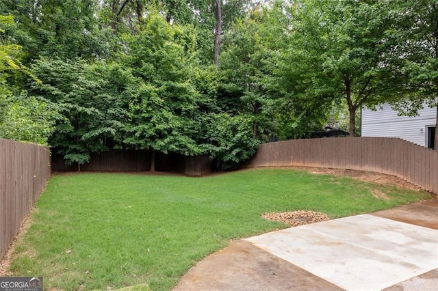 127 Oak Ln, Decatur, GA 30030 - fenced backyard with a patio