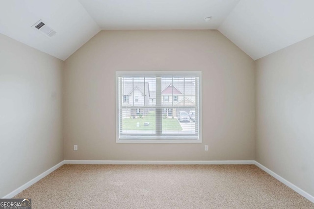 2317 Church St, Hampton, GA 30228 - additional living space with carpet flooring and lofted ceiling