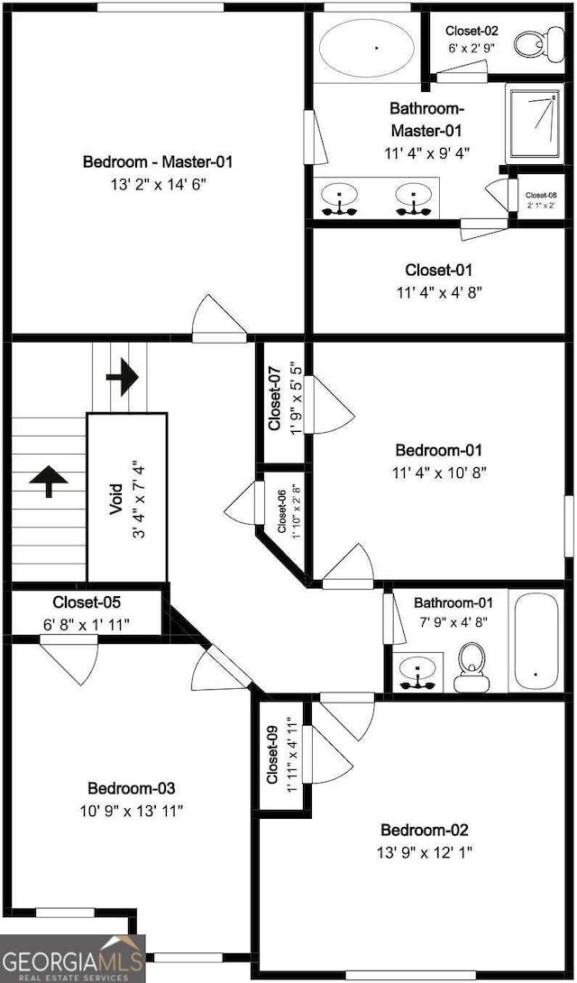 2317 Church St, Hampton, GA 30228 - view of property floor plan