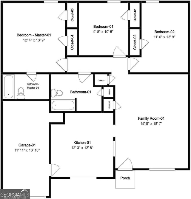5856 Rock Rd, Union City, GA 30291 - view of property exterior