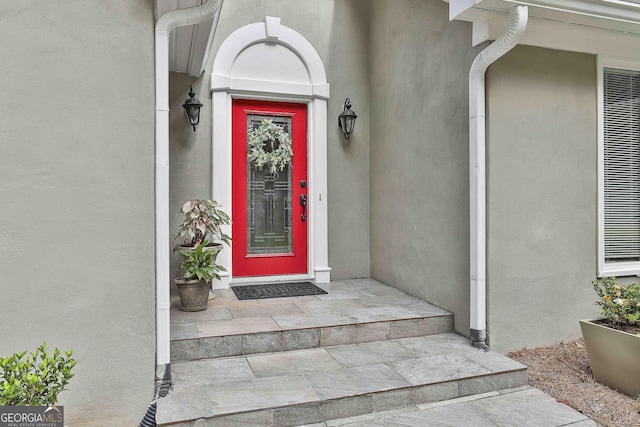 118 Whitfield Run, Peachtree City, GA 30269 - entrance to property with stucco siding