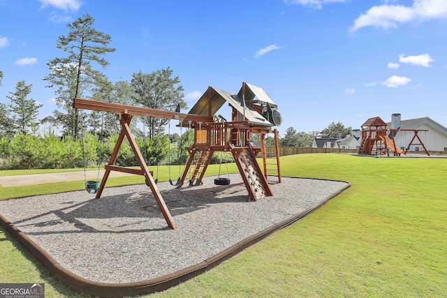 459 N Cove Dr, Newnan, GA 30263 - view of play area