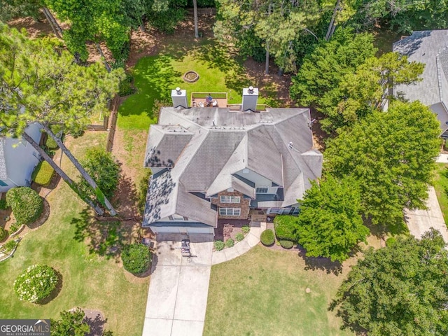 119 Creekside Vw, Hiram, GA 30141 - view from above of property