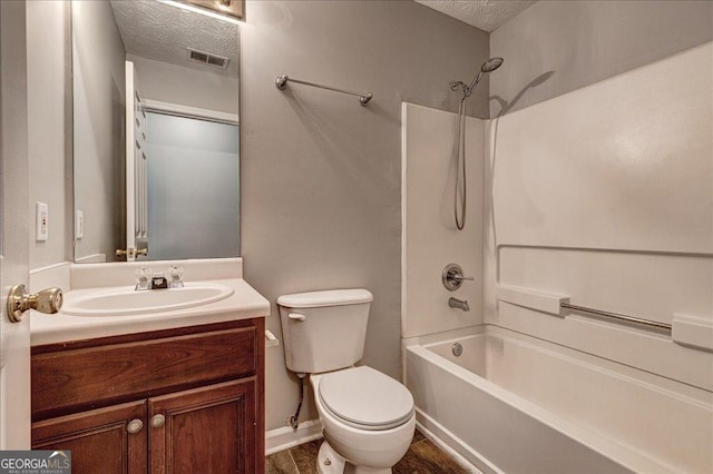 2898 Cedar Trace Dr, Ellenwood, GA 30294 - full bath with vanity and bathtub / shower combination