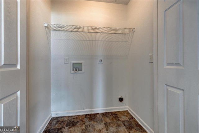2898 Cedar Trace Dr, Ellenwood, GA 30294 - laundry area featuring electric dryer hookup and washer hookup