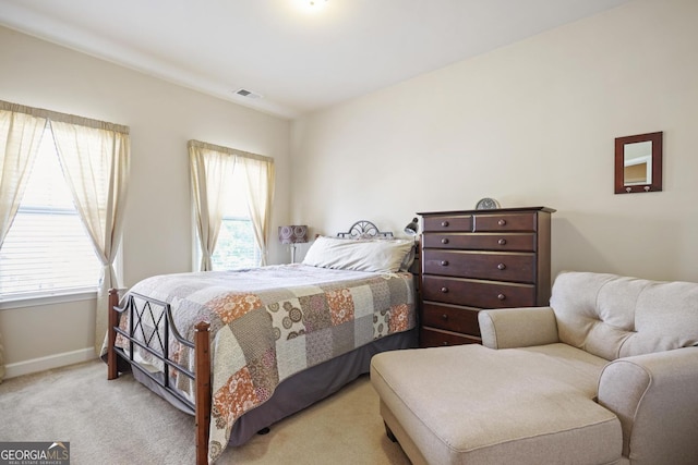 218 Ballymore Ln, Acworth, GA 30102 - bedroom with baseboards and light colored carpet