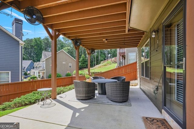 218 Ballymore Ln, Acworth, GA 30102 - view of patio / terrace