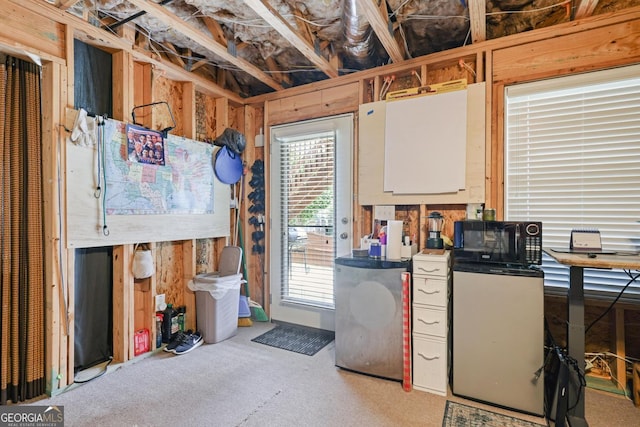 218 Ballymore Ln, Acworth, GA 30102 - below grade area featuring an office area
