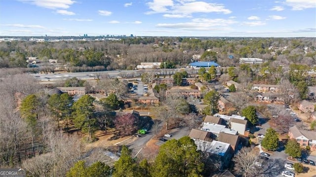3091 Colonial Way Unit E4, Chamblee, GA 30341 - aerial view of property's location with a tree filled landscape