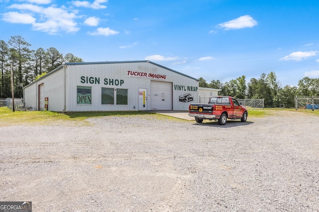 712 Moore Ave, Lafayette, GA 30728 - view of commercial property with a garage