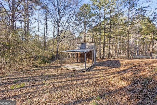 916 Marshall Fuller Rd, Dallas, GA 30157 - view of yard featuring an outdoor structure