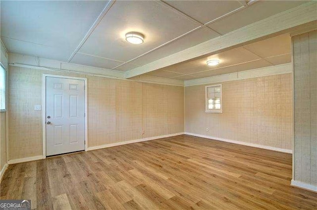 24 Echo Ridge Dr, Powder Springs, GA 30127 - unfurnished room with wood finished floors