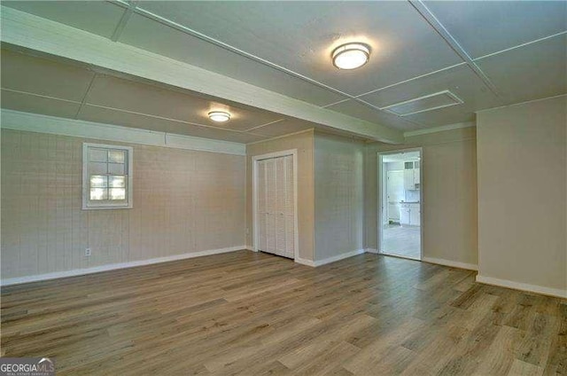 24 Echo Ridge Dr, Powder Springs, GA 30127 - spare room with wood finished floors and baseboards