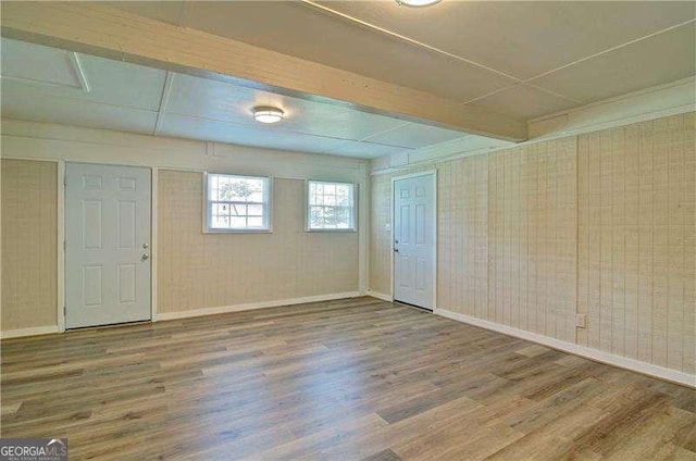 24 Echo Ridge Dr, Powder Springs, GA 30127 - spare room with wood finished floors and baseboards