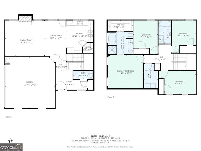 207 Cross Rd, Acworth, GA 30102 - view of property floor plan