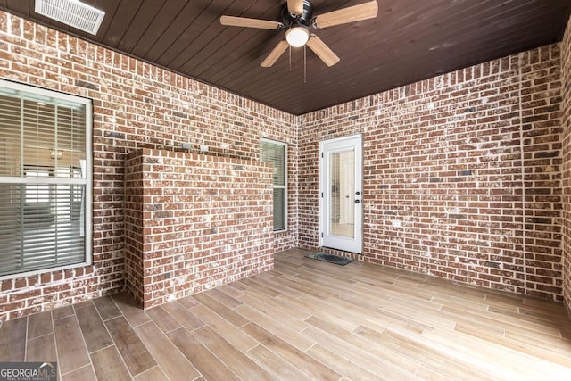 115 Gracetree Way, Kathleen, GA 31047 - wooden terrace featuring ceiling fan