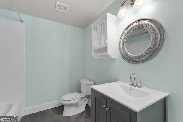 1650 Harvest Ln, Alpharetta, GA 30004 - full bathroom with vanity and shower / bath combination