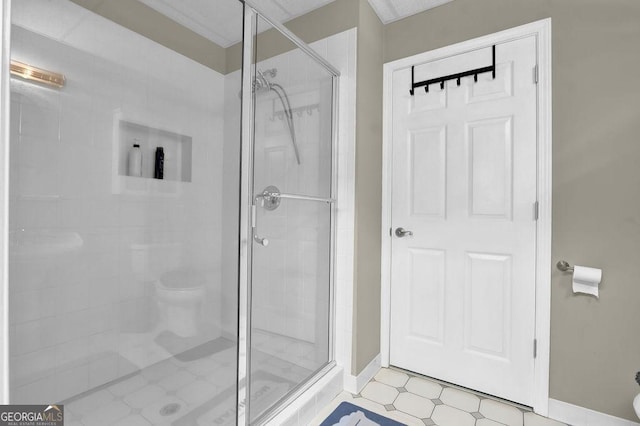 1875 Edgemont Ct, Cumming, GA 30041 - bathroom featuring a stall shower