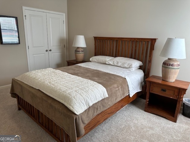 4636 SW Silver Oak Dr SW, Gainesville, GA 30504 - bedroom featuring carpet and a closet