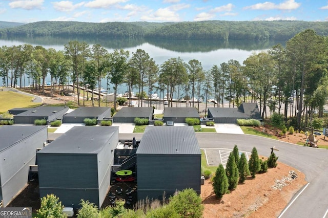103 Marina Parc Dr, Waleska, GA 30183 - drone / aerial view of a large body of water and a forest