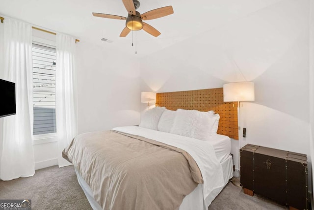 103 Marina Parc Dr, Waleska, GA 30183 - bedroom featuring carpet floors and ceiling fan