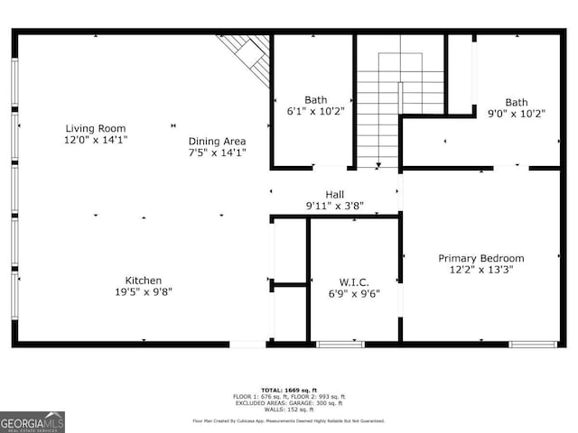 103 Marina Parc Dr, Waleska, GA 30183 - view of floor plan / room layout