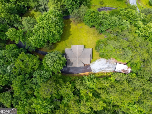 55 Cool Spring Ln, Clayton, GA 30525 - view from above of property